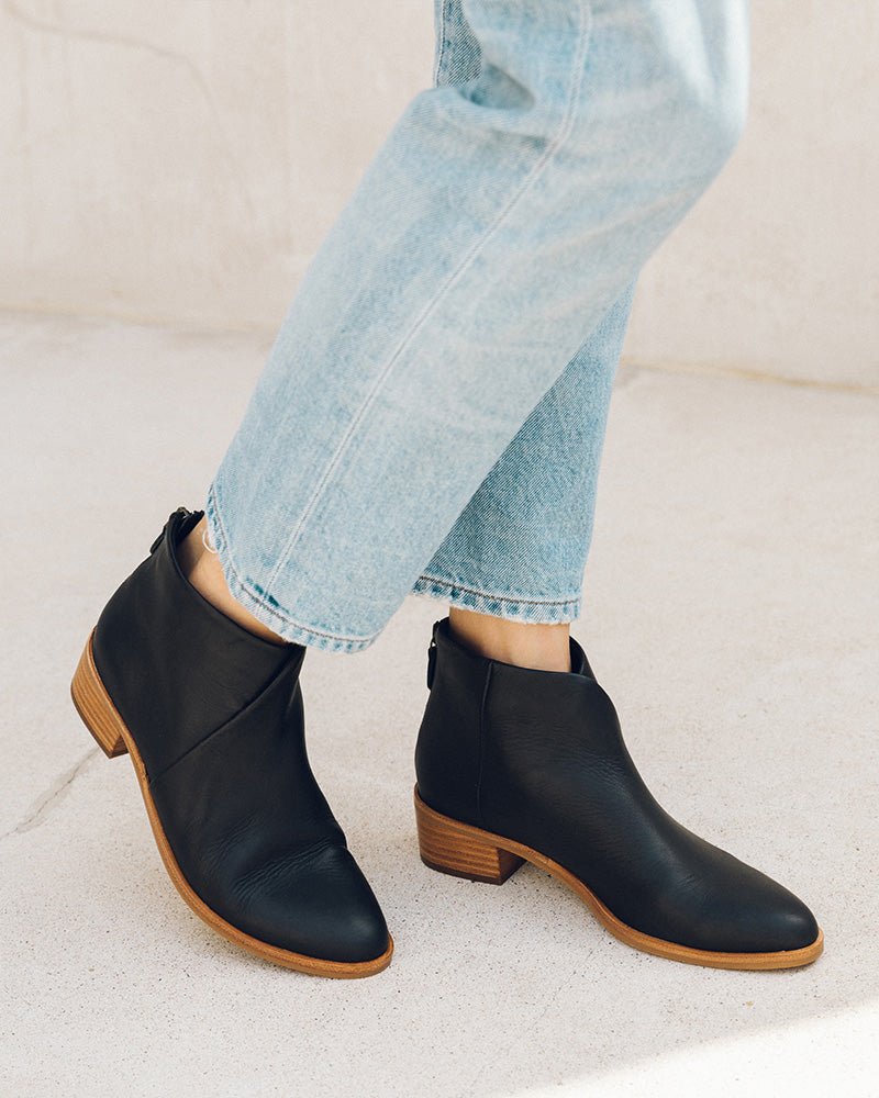 Women's Zip Up Ankle Boots - The Venetian Bootie | Soludos