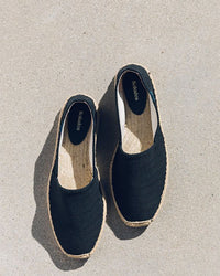 The Original Dali - Herringbone - Black - Men's - Men's Espadrilles - Black - Soludos -